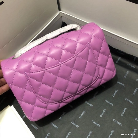 First Bag Ru CHANEL FLAP BAG LAMBSKIN 0804
